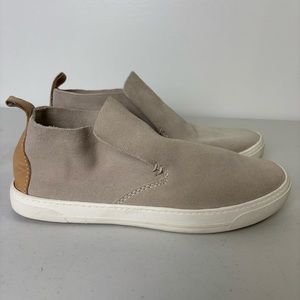 Dolce Vita Tan Suede Slip-On Shoes